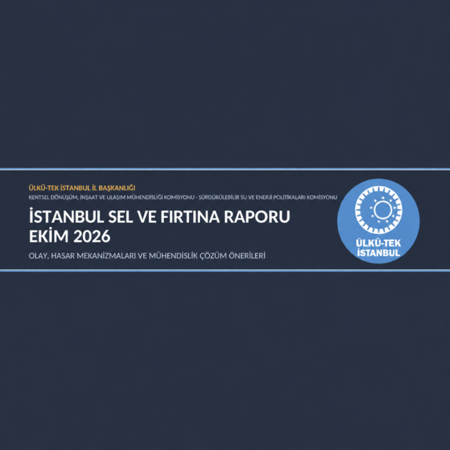İstanbul Sel ve Fırtına Raporu